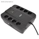 Источник бесперебойного питания Powercom Spider SPD-650N, 390 Вт, 650 ВА, чёрный Источник бесперебойного питания Powercom Spider SPD-650N, 390 Вт, 650 ВА, чёрный
