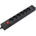 Сетевой фильтр Buro BU-SP5_USB_2A-B, 5м, черный Сетевой фильтр Buro BU-SP5_USB_2A-B, 5м, черный