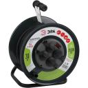 Удлинитель 4-х местный с заземлением 30 метров на металлической катушке ЭРА RMx-4es-3x1.5-30m-IP44(KG) Удлинитель 4-х местный с заземлением 30 метров на металлической катушке ЭРА RMx-4es-3x1.5-30m-IP44(KG)