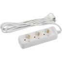 Удлинитель 3-х местный с заземлением 5 метров ЭРА U-3e-5m-3x1,5 Удлинитель 3-х местный с заземлением 5 метров ЭРА U-3e-5m-3x1,5