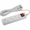 Удлинитель электрический ЭРА U-3s-3m-2x1 без заземления c выключателем 3 розетки 3м ПВС 2x1мм2 10А Б0044050 Удлинитель электрический ЭРА U-3s-3m-2x1 без заземления c выключателем 3 розетки 3м ПВС 2x1мм2 10А Б0044050