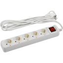 Удлинитель 5-и местный с заземлением 5 метров ЭРА U-5es-5m-3x1,5 Удлинитель 5-и местный с заземлением 5 метров ЭРА U-5es-5m-3x1,5