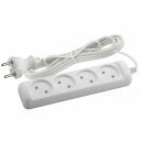 UX-4-3m Удлинитель электрический ЭРА UX-4-3m без заземления 4 розетки 3м ШВВП 2x0,75мм2 6А, цена за 1 шт UX-4-3m Удлинитель электрический ЭРА UX-4-3m без заземления 4 розетки 3м ШВВП 2x0,75мм2 6А, цена за 1 шт