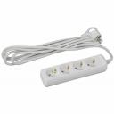 UX-4e-5m Удлинитель электрический ЭРА UX-4e-5m с заземлением 4 розетки 5 м ПВС 3x0,75мм2 10А, цена за 1 шт UX-4e-5m Удлинитель электрический ЭРА UX-4e-5m с заземлением 4 розетки 5 м ПВС 3x0,75мм2 10А, цена за 1 шт