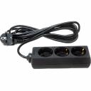 Удлинитель ExeGate ECE-3-3B 3 евророзетки с заземлением 3м черный 285804 Удлинитель ExeGate ECE-3-3B 3 евророзетки с заземлением 3м черный 285804