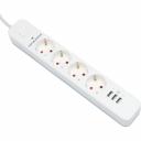 Сетевой фильтр Гарнизон 2.0 мультипорт, 4р, 10а, 3xusb, 4м, ур.защиты 2+, белый, пакет, EPS-4-U3-W-4 Сетевой фильтр Гарнизон 2.0 мультипорт, 4р, 10а, 3xusb, 4м, ур.защиты 2+, белый, пакет, EPS-4-U3-W-4