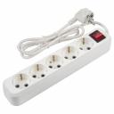 Удлинитель бытовой General GES-16-3x100-5-3m-S, 16А, 3х1 мм2, 5 мест, 3 метра, с заземлением, с выключателем, цена за 1 шт Удлинитель бытовой General GES-16-3x100-5-3m-S, 16А, 3х1 мм2, 5 мест, 3 метра, с заземлением, с выключателем, цена за 1 шт