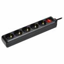 Удлинитель IEK у05к 5 мест с/з 5м 3x1мм2 16а 250в чер. WYP10-16-05-05-ZK-K02 Удлинитель IEK у05к 5 мест с/з 5м 3x1мм2 16а 250в чер. WYP10-16-05-05-ZK-K02