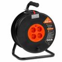 Силовые удлинители Удлинитель на катушке Юпитер JP8403-03, 50 м (4 роз., 3,5кВт, б/з, ПВС 2х1,5) Силовые удлинители Удлинитель на катушке Юпитер JP8403-03, 50 м (4 роз., 3,5кВт, б/з, ПВС 2х1,5)