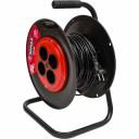Удлинитель на катушке MIRAX пвс 2x0.75 20м 1300вт 55052-20 Удлинитель на катушке MIRAX пвс 2x0.75 20м 1300вт 55052-20