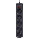 Сетевой фильтр Perfeo POWERX PF_A4718, 5 розеток, с/з, 10А / 2200 Вт 5 5 м 2.25 кв. мм 50 мм 200 мм 425 мм черный Сетевой фильтр Perfeo POWERX PF_A4718, 5 розеток, с/з, 10А / 2200 Вт 5 5 м 2.25 кв. мм 50 мм 200 мм 425 мм черный