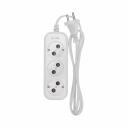 Удлинитель 3 гнезда, 1,5м, 2х0,75мм?, б/з, белый PROconnect, цена за 1 шт Удлинитель 3 гнезда, 1,5м, 2х0,75мм?, б/з, белый PROconnect, цена за 1 шт