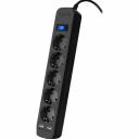 Сетевой фильтр (Пилот) Сетевой фильтр SVEN SF-05LU 1,8 м (5 евро розеток,2*USB(2.4А)) черный, цветная коробка Сетевой фильтр (Пилот) Сетевой фильтр SVEN SF-05LU 1,8 м (5 евро розеток,2*USB(2.4А)) черный, цветная коробка