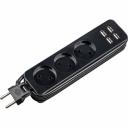 Удлинитель Uniel S-CT3-1,8U BLACK UL-00011137 Удлинитель Uniel S-CT3-1,8U BLACK UL-00011137