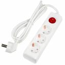 Удлинители бытовые Uniel S-GCU3-2B WHITE, цена за 1 шт Удлинители бытовые Uniel S-GCU3-2B WHITE, цена за 1 шт