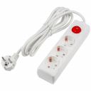 Удлинители бытовые Uniel S-GCU3-3B WHITE, цена за 1 шт Удлинители бытовые Uniel S-GCU3-3B WHITE, цена за 1 шт