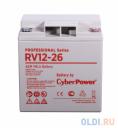 Battery CyberPower Professional series RV 12-26 / 12V 26 Ah Battery CyberPower Professional series RV 12-26 / 12V 26 Ah