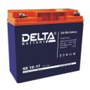 Аккумуляторная батарея DELTA Battery GX 12-17 12В 17 А·ч Аккумуляторная батарея DELTA Battery GX 12-17 12В 17 А·ч