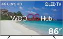 86" Телевизор BQ 86FSU02B, QLED, 4K Ultra HD, черный, СМАРТ ТВ, WebOS 86" Телевизор BQ 86FSU02B, QLED, 4K Ultra HD, черный, СМАРТ ТВ, WebOS