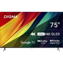 75" Телевизор Digma DM-LED75UQB31 QLED, 4K Ultra HD, черный, СМАРТ ТВ, Google TV 75" Телевизор Digma DM-LED75UQB31 QLED, 4K Ultra HD, черный, СМАРТ ТВ, Google TV