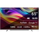 Телевизор Digma Pro 65L, 65", 3840x2160, QLED, DVB-T2/C/S2, HDMI3, USB2, SmartTV, чёрн/сер Телевизор Digma Pro 65L, 65", 3840x2160, QLED, DVB-T2/C/S2, HDMI3, USB2, SmartTV, чёрн/сер