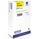 Картридж Epson C13T754440 желтый экстра увеличенный, № T7544 оригинальный для Epson WorkForce WF-8590DWF