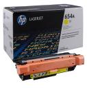 Картридж HP CF332A желтый, № 654A оригинальный для HP Color LaserJet M651 Enterprise