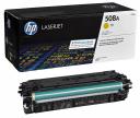 Картридж HP CF362A желтый, № 508A оригинальный для HP Color LaserJet M553n Enterprise