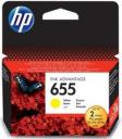 Картридж HP CZ112AE желтый, № 655 оригинальный для HP DeskJet Ink Advantage 5520 series