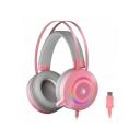 Наушники с микрофоном A4 Bloody G521 розовый 2.3 м мониторные USB оголовье (G521 ( PINK )) Наушники с микрофоном A4 Bloody G521 розовый 2.3 м мониторные USB оголовье (G521 ( PINK ))