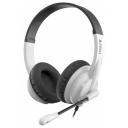 Наушники A4Tech HS-10 черный/белый Наушники A4Tech HS-10 черный/белый