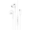 Наушники внутриканальные Borofone BM80 Max, Gorgeous, Type-C, 1.2 м, цвет: белый Наушники внутриканальные Borofone BM80 Max, Gorgeous, Type-C, 1.2 м, цвет: белый