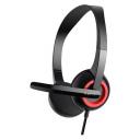 Компьютерная гарнитура Havit H202D Black/Red Компьютерная гарнитура Havit H202D Black/Red