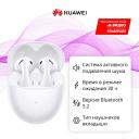 Беспроводные наушники HUAWEI FreeBuds 5 True Wireless Ceramic White (T0013) Беспроводные наушники HUAWEI FreeBuds 5 True Wireless Ceramic White (T0013)