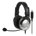 Наушники с микрофоном Koss SB45-USB черный/серебристый 2.4м мониторные оголовье (15116464) 1068580 Наушники с микрофоном Koss SB45-USB черный/серебристый 2.4м мониторные оголовье (15116464) 1068580