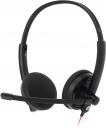 Наушники с микрофоном Оклик HS-L900 черный 2.8м накладные оголовье (1532022) Наушники с микрофоном Оклик HS-L900 черный 2.8м накладные оголовье (1532022)