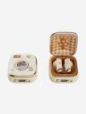 Беспроводные наушники с авторским дизайном Rock Retro Style TWS Bluetooth Earphones Bear, Бежевый Беспроводные наушники с авторским дизайном Rock Retro Style TWS Bluetooth Earphones Bear, Бежевый