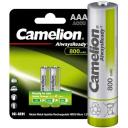 AAA Аккумуляторная батарейка CAMELION NH-AAA800ARBP2, 2 шт. 800мAч AAA Аккумуляторная батарейка CAMELION NH-AAA800ARBP2, 2 шт. 800мAч