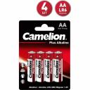 Батарейка Camelion Plus Alkaline LR 6 BL-4 1.5В 7370 Батарейка Camelion Plus Alkaline LR 6 BL-4 1.5В 7370