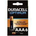 Батарейка Duracell Optimum AAA, в упаковке: 6 шт. Батарейка Duracell Optimum AAA, в упаковке: 6 шт.