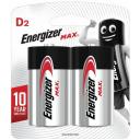 Батарейки ENERGIZER Max, D (LR20, 13А), алкалиновые, комплект 2 шт, блистер, E301533400 Батарейки ENERGIZER Max, D (LR20, 13А), алкалиновые, комплект 2 шт, блистер, E301533400