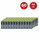 Батарейка Ergolux Alkaline АА пальчиковая LR6 1,5 В (60 шт.) (LR6 SR4) Батарейка Ergolux Alkaline АА пальчиковая LR6 1,5 В (60 шт.) (LR6 SR4)