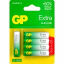 Алкалиновые батарейки GP Extra Alkaline 24AX8/2-2CR10 120/960 Алкалиновые батарейки GP Extra Alkaline 24AX8/2-2CR10 120/960