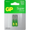 AAA Батарейка GP Super Alkaline 24AA21-2CRSBC2, 2 шт. AAA Батарейка GP Super Alkaline 24AA21-2CRSBC2, 2 шт.