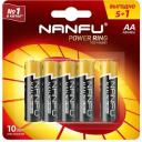 Батарейка Nanfu AA 5+1 шт Батарейка Nanfu AA 5+1 шт