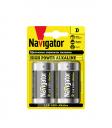 Батарейка Navigator D LR20 1,5 В (2 шт.) Батарейка Navigator D LR20 1,5 В (2 шт.)