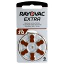 Слуховая батарейка Rayovac 312 1.45V Extra BL6 , 6шт. Слуховая батарейка Rayovac 312 1.45V Extra BL6 , 6шт.