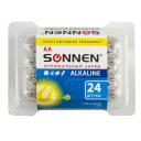 SONNEN Батарейки Alkaline, АА(LR6, 15А) пальчиковые SONNEN Батарейки Alkaline, АА(LR6, 15А) пальчиковые