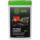 Влажные салфетки Cactus CS-T1005, 100 шт (туба) для планшетов и смартфонов Влажные салфетки Cactus CS-T1005, 100 шт (туба) для планшетов и смартфонов