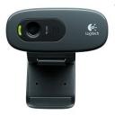 Цифровая камера 960-001063/960-000999 Logitech HD Webcam C270, USB 2.0, 1280*720, 0.9MP разрешение матрицы,3Mpix foto, Mic, Black